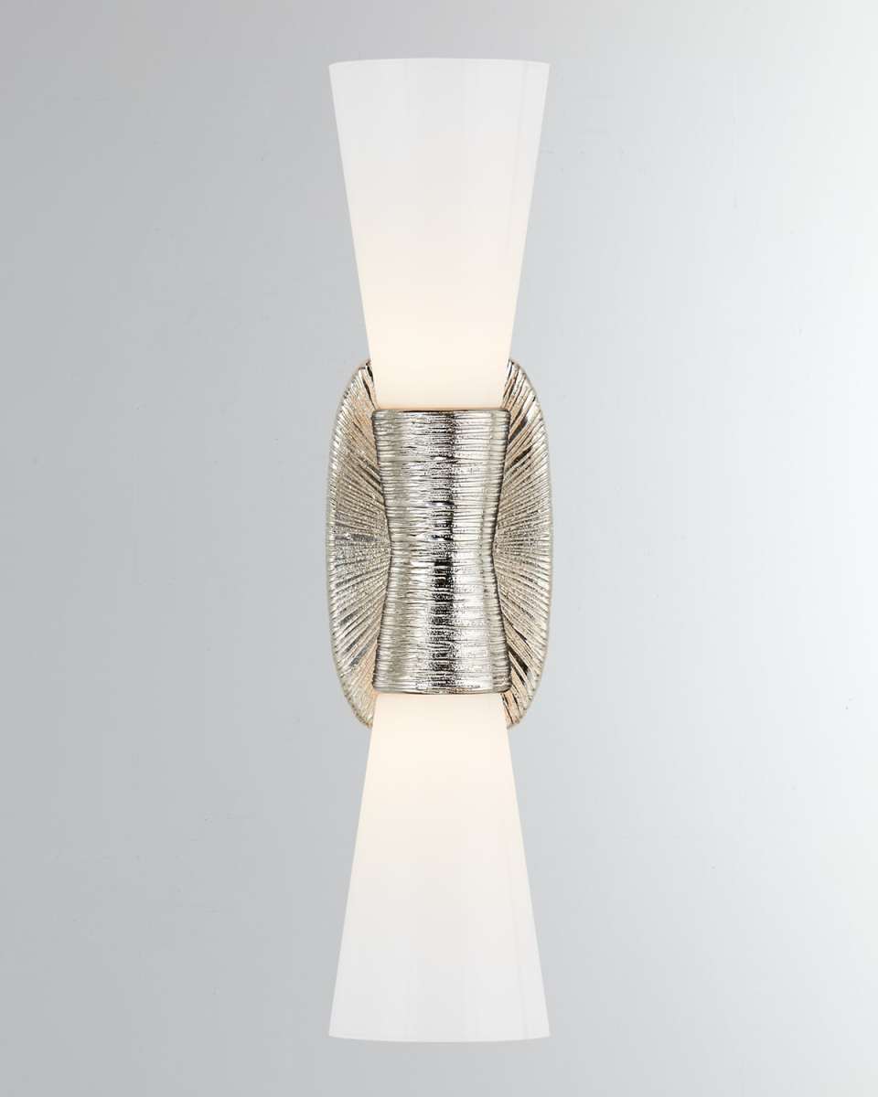 Utopia Small Double Bath Sconce By Kelly Wearstler
