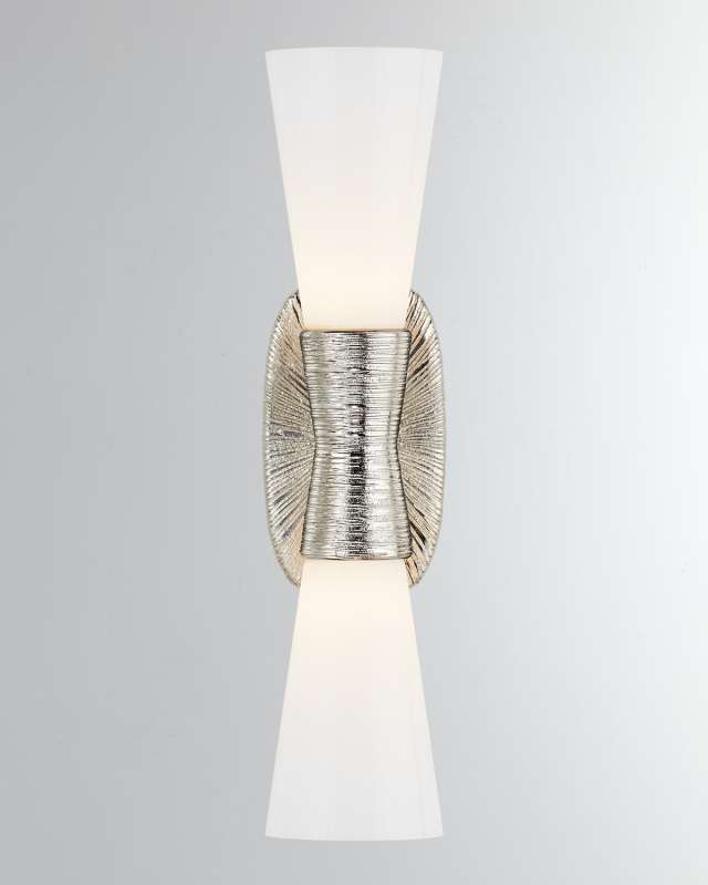Utopia Small Double Bath Sconce By Kelly Wearstler