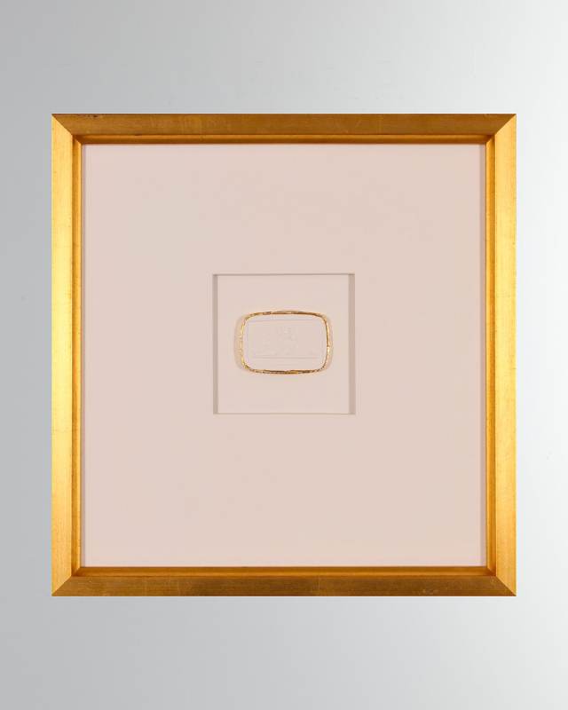 Intaglio With Gold 9, 13x14