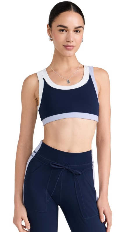 FP Movement Never Better Ringer Sports Bra Midnight Navy