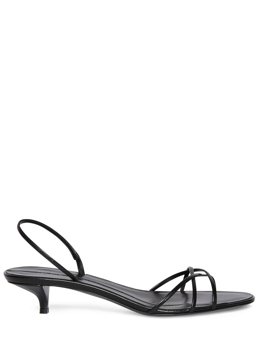 The Row 35mm Harlow leather sandals