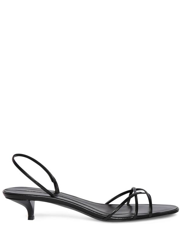 The Row 35mm Harlow leather sandals
