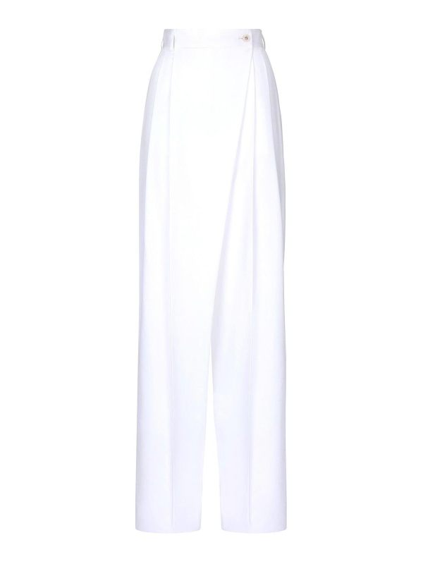 Dolce & Gabbana Pantalons Décontractés - Blanc