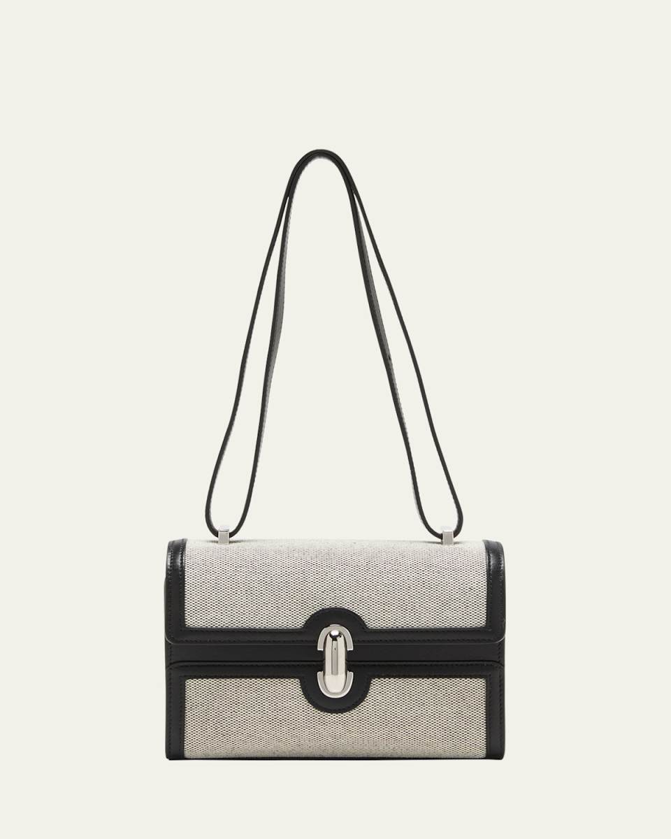 Symmetry 19 Flap Canvas Crossbody Bag