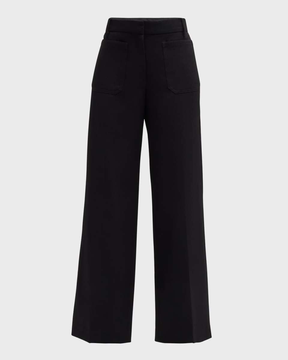 Enya Cropped Wide Leg Pants