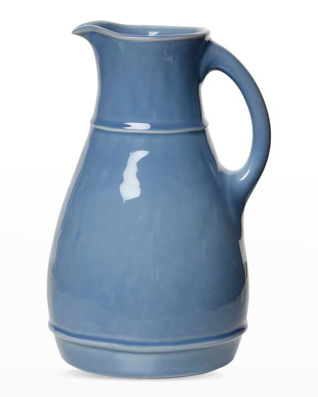 Puro Ceramic Pitcher - Chambray
