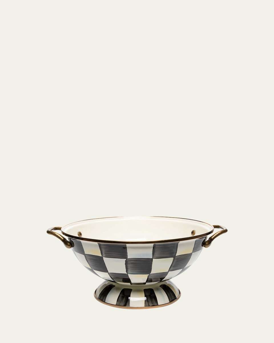 Courtly Check Enamel Almost Everything Bowl