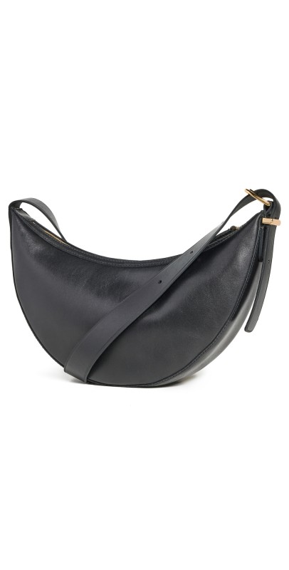 Madewell Essentials Crescent Sling Bag Chocolate Rais