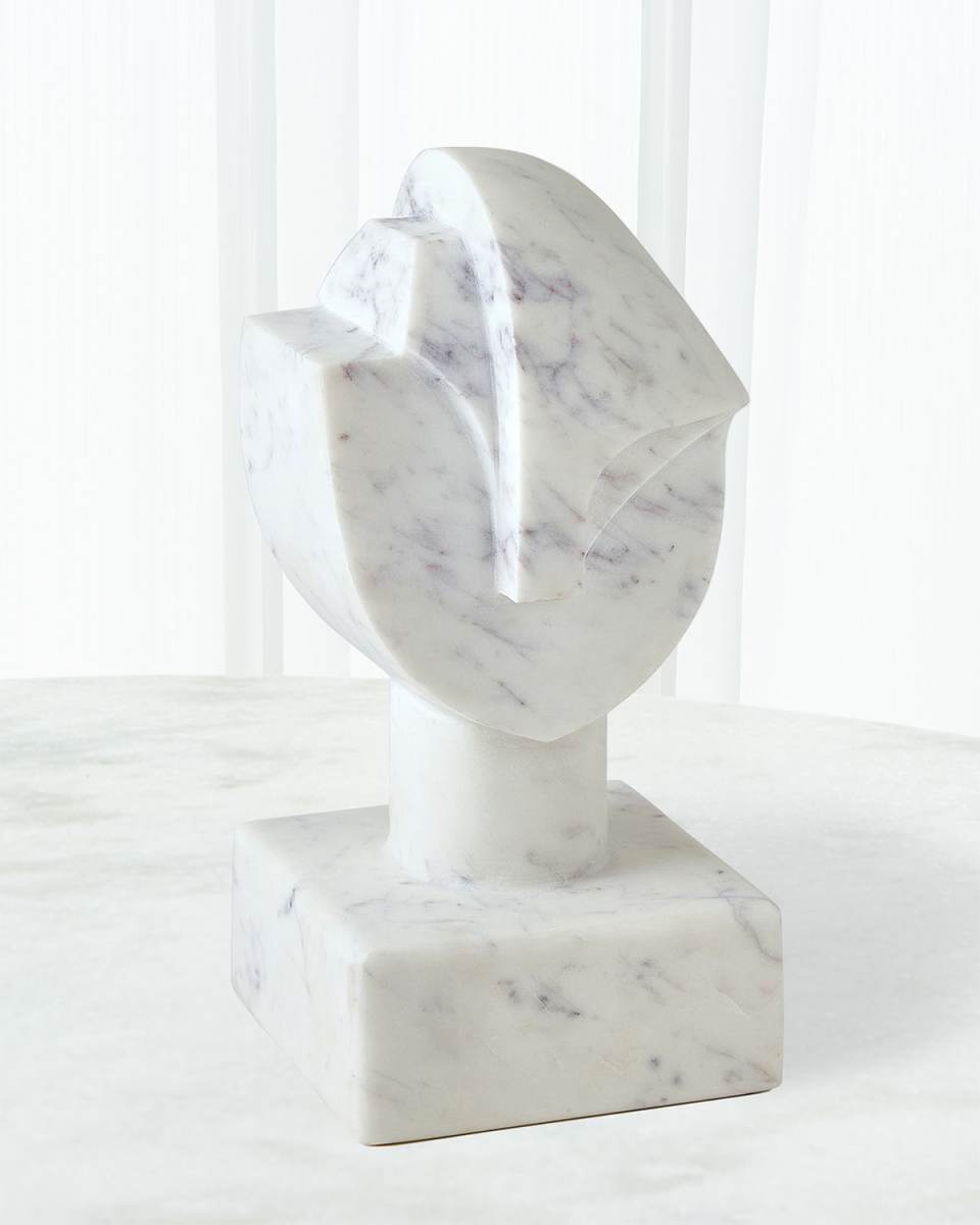 Mod Marble Portrait Bust