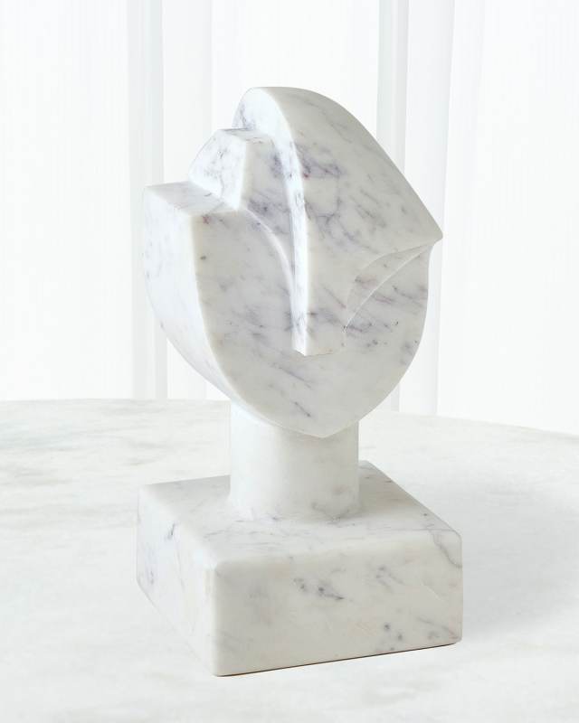 Mod Marble Portrait Bust