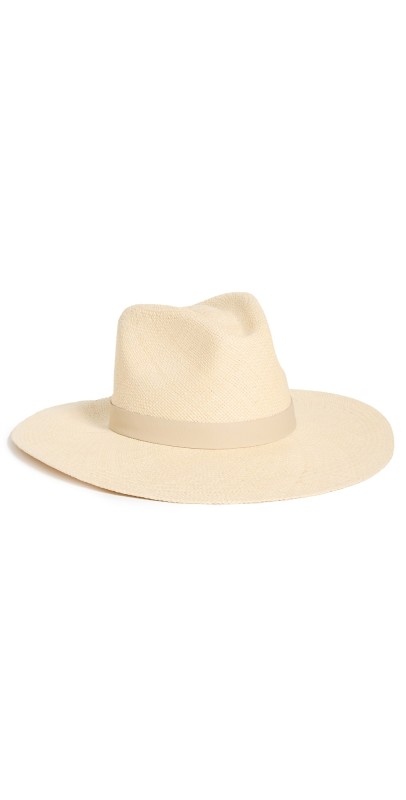 Brixton Harper Panama Straw Hat Panama White