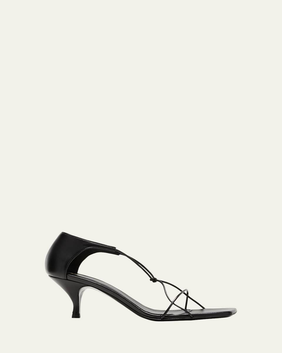 The Knot Leather Sandals
