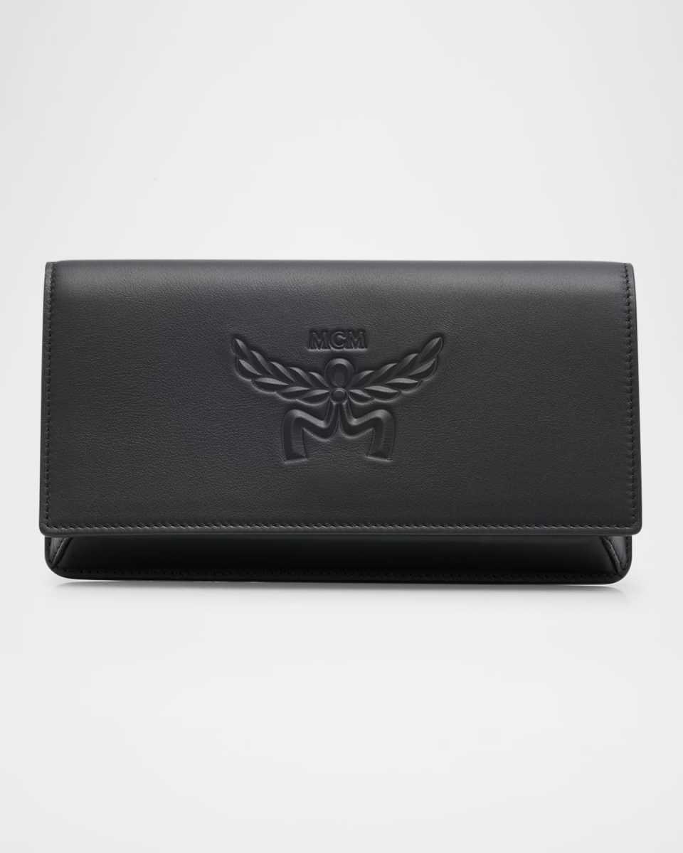 Himmel Flap Leather Wallet on Chain
