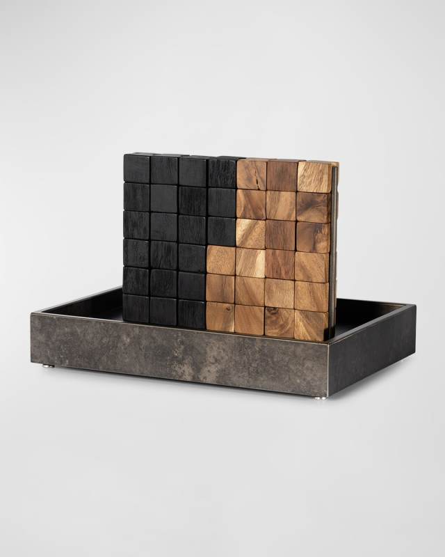 Aged Metal Four in a Row