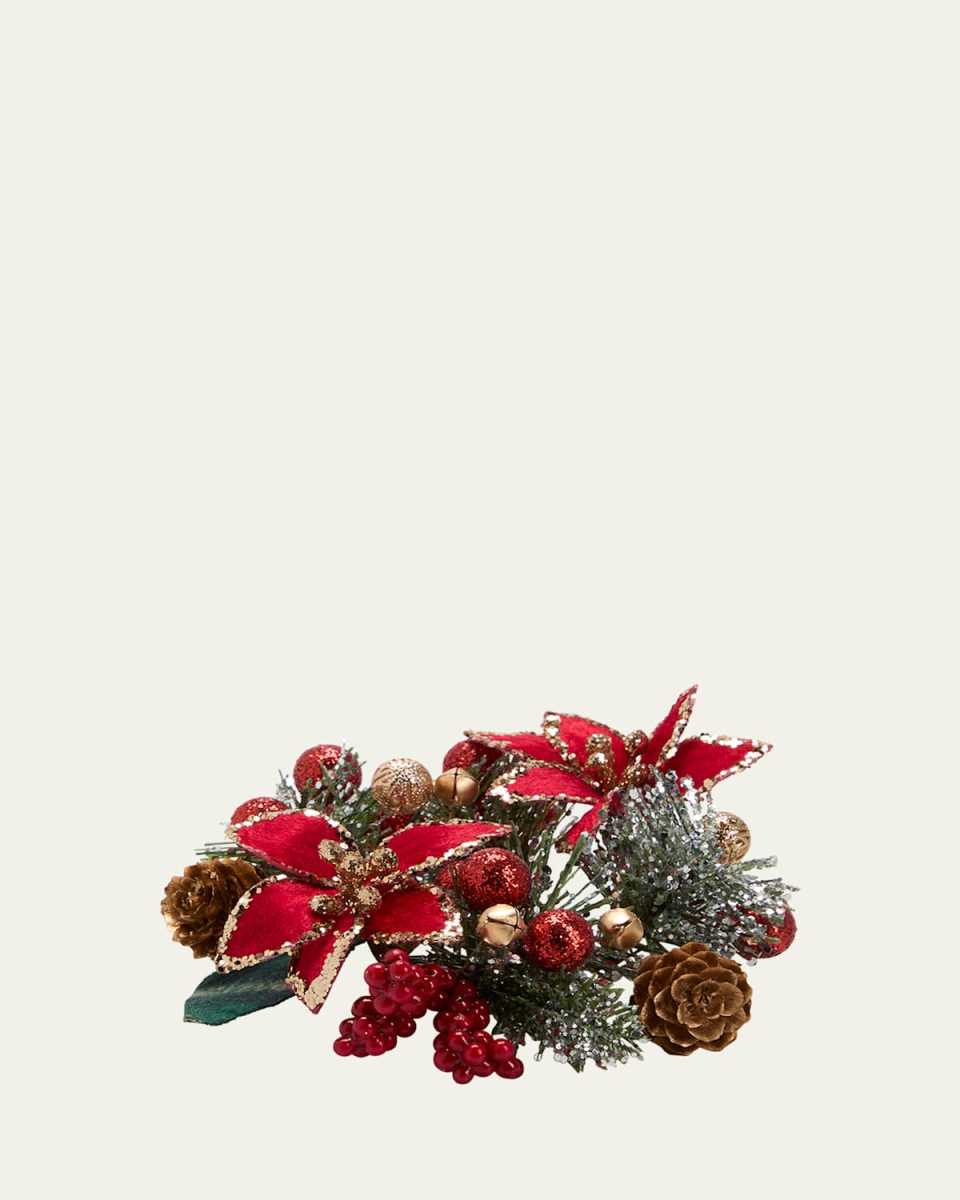 Regal Poinsettia Napkin Ring