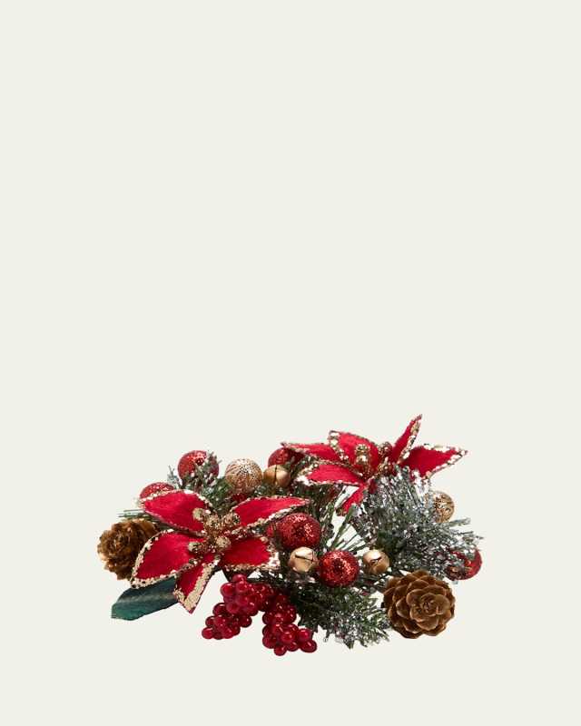 Regal Poinsettia Napkin Ring