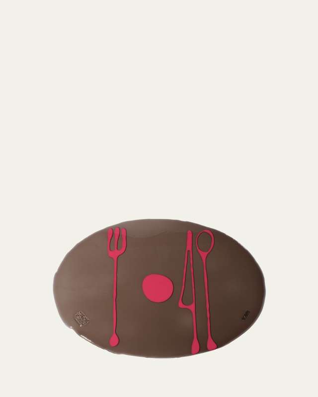 Clear Fume and Fuchsia Table Mate Placemat