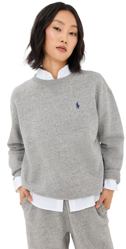 Polo Ralph Lauren Crewneck Sweatshirt Dark Vintage Heather