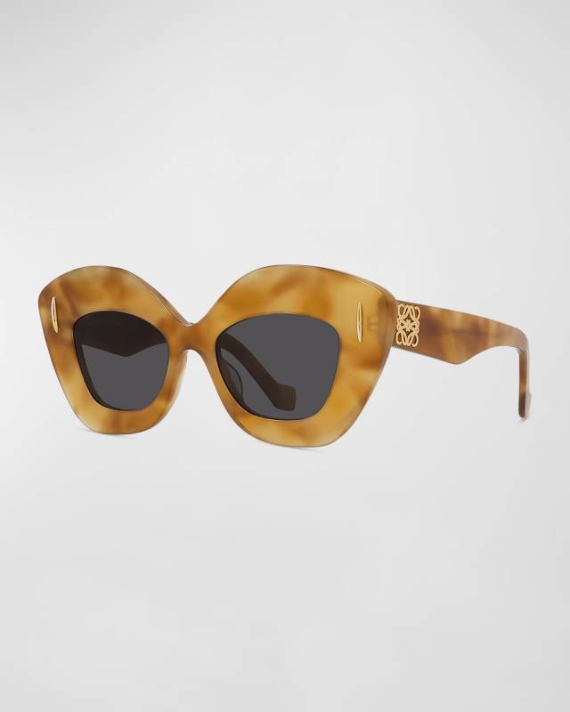 Anagram Acetate Butterfly Sunglasses