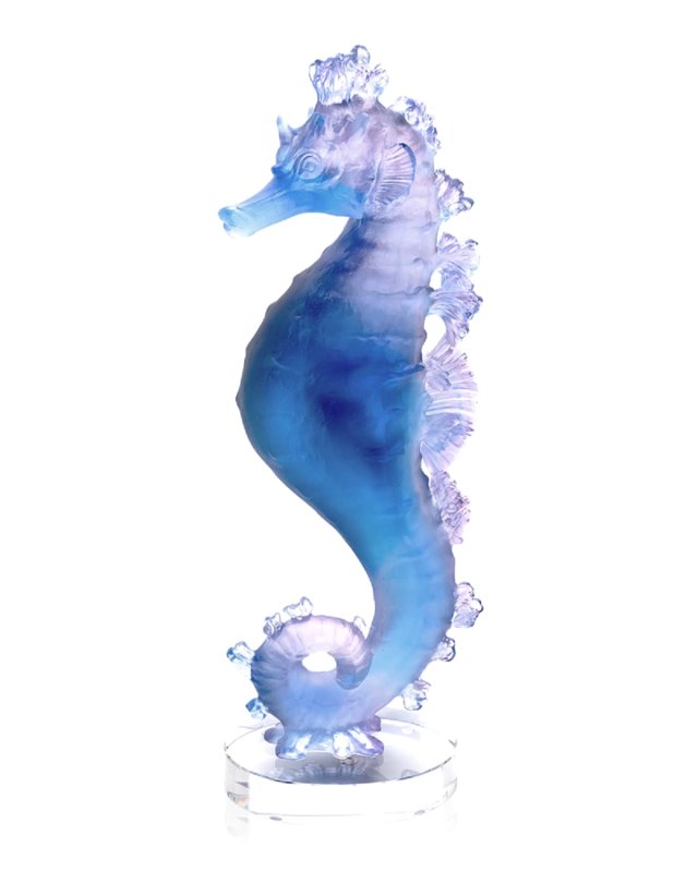 Coral Sea Seahorse, Blue/Pink