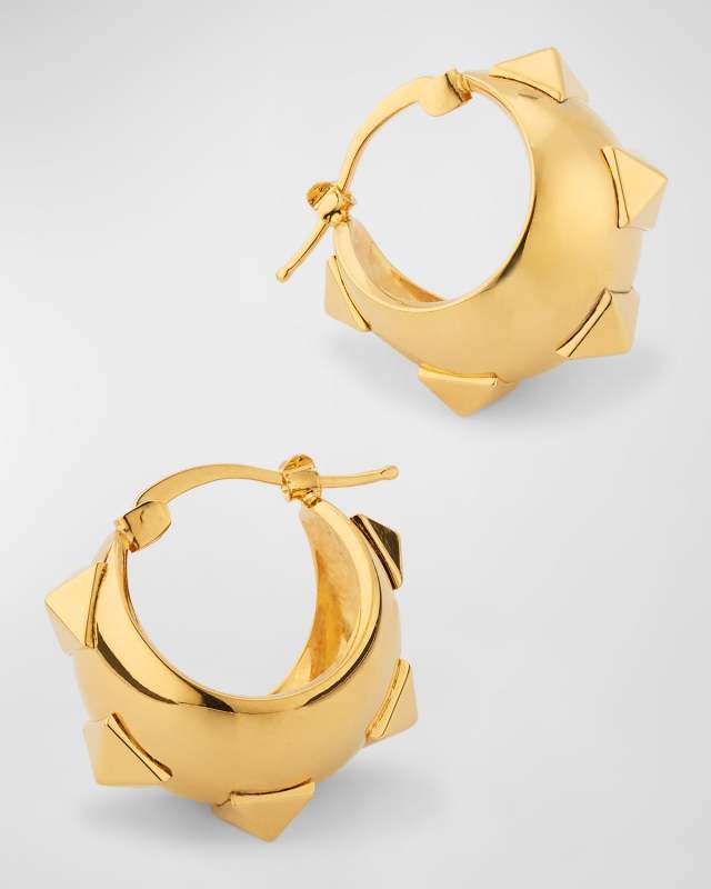 Rockstud Hoop Earrings