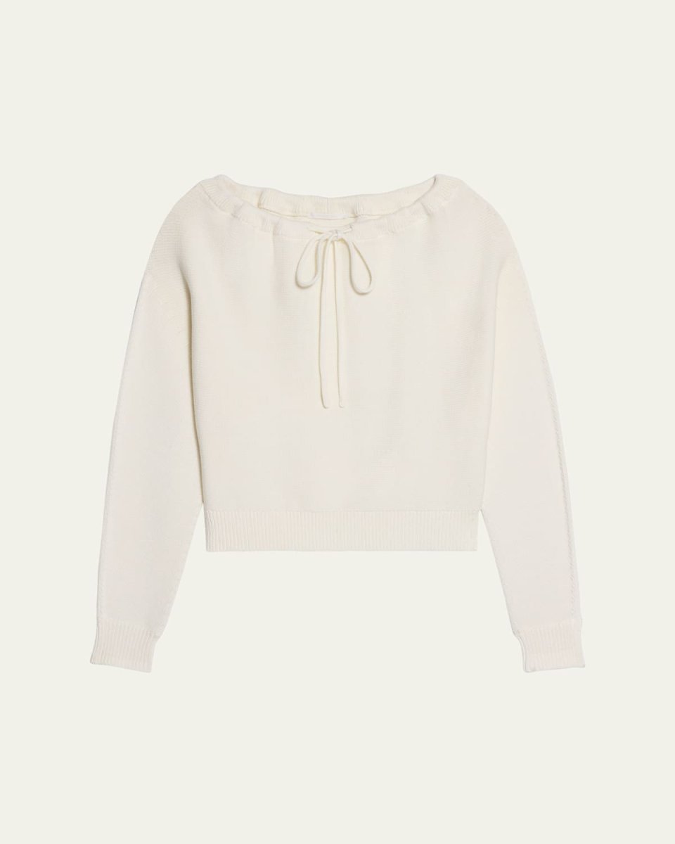 Knit Drawstring Sweat