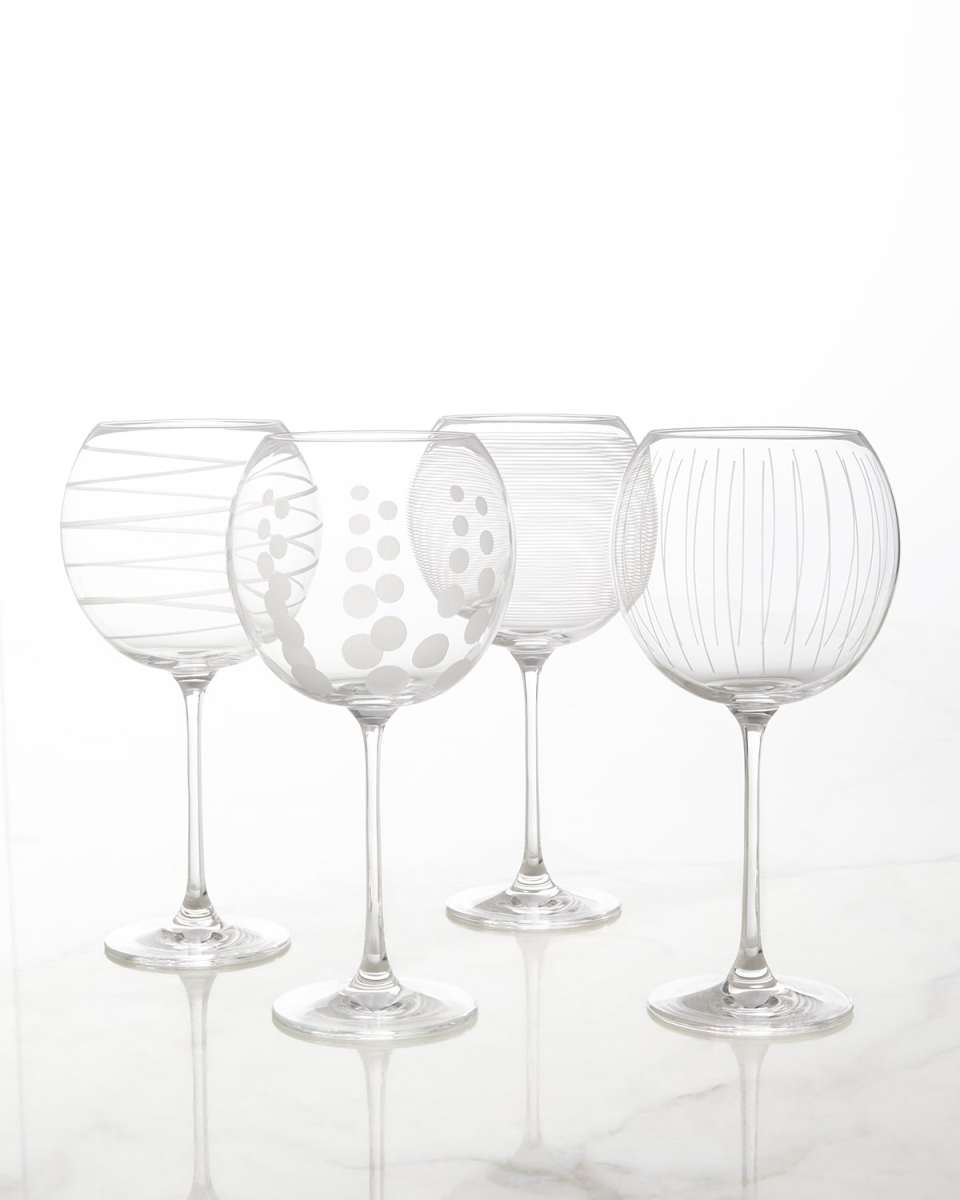 Cheers Balloon Goblets, 4-Piece Set