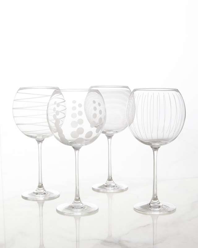Cheers Balloon Goblets, 4-Piece Set
