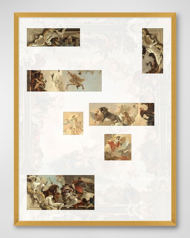 "Apollo's Journey 1" Framed Giclee