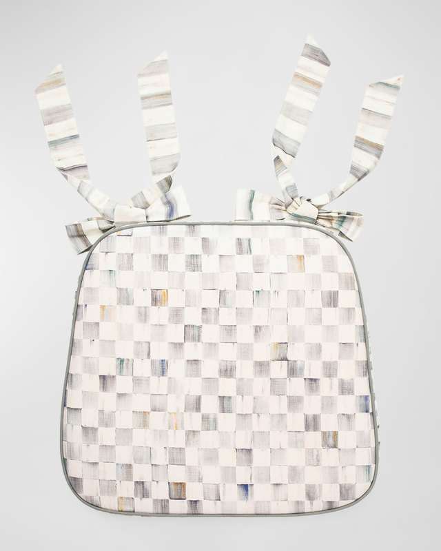 Sterling Check Chair Cushion