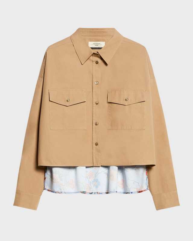 Decano Boxy High-Low Shirt