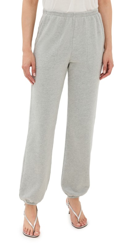 Sablyn Mason HG Low Rise Relaxed Sweatpants Heather Grey