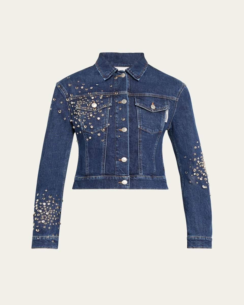 Embellished Classic Denim Jacket