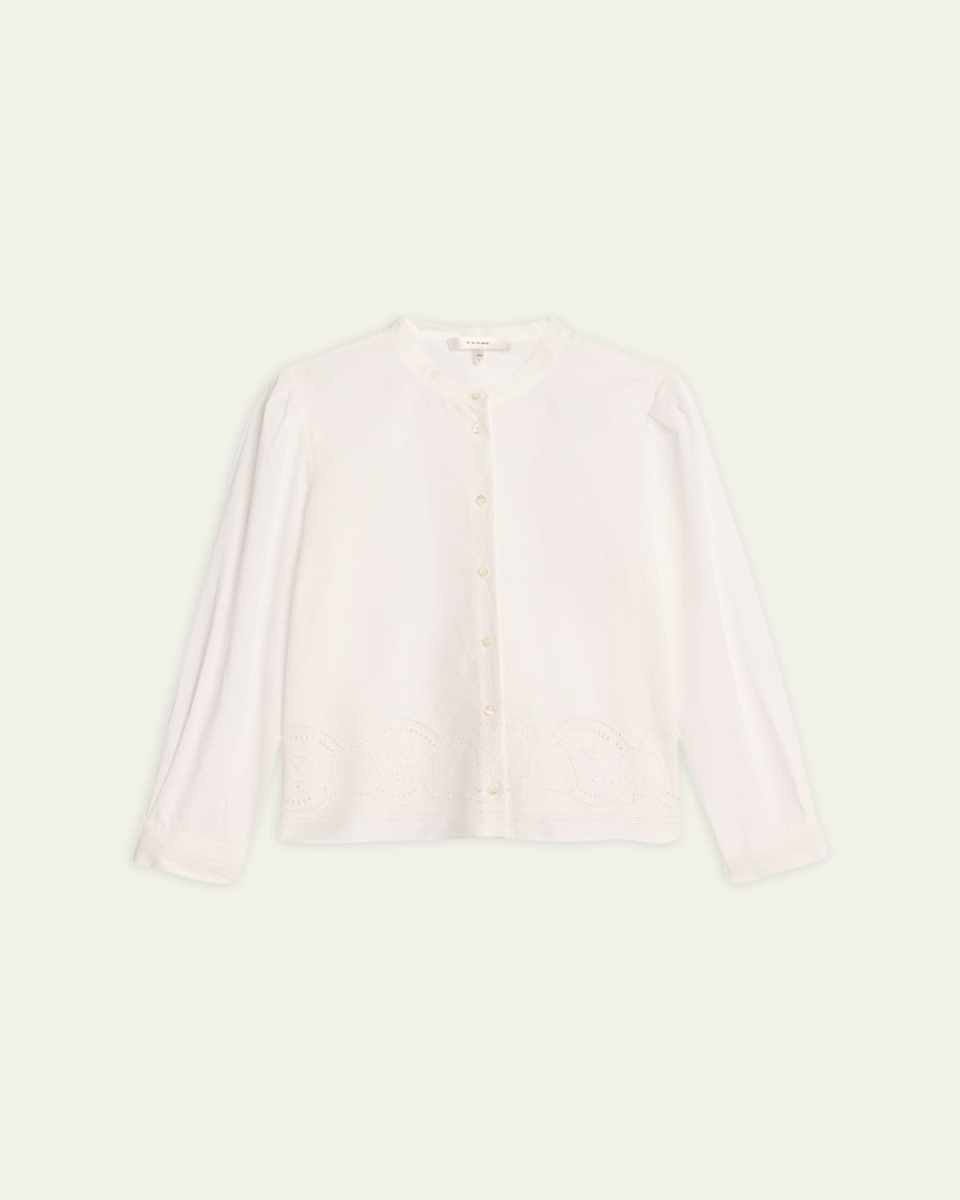 Embroidered Long-Sleeve Shirt