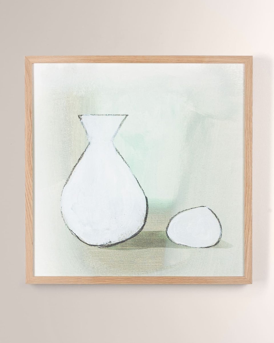 Vase And Ball by Dan Hobday