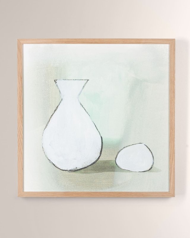 Vase And Ball by Dan Hobday