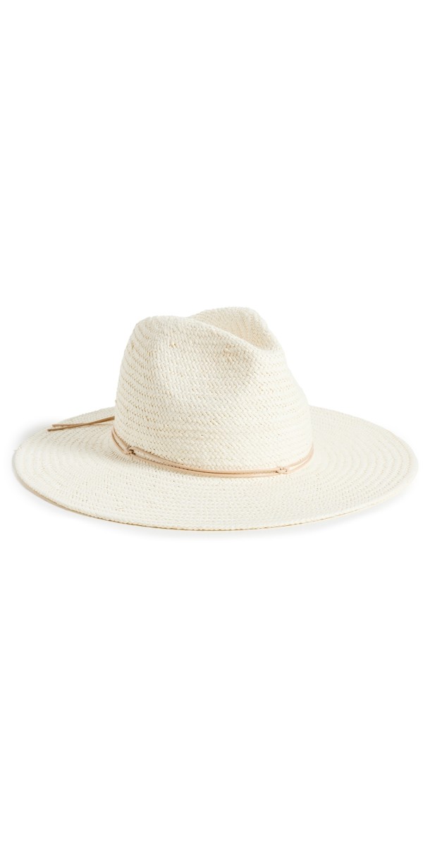 Hat Attack Traveler Continental Straw Hat Bleach/Ta