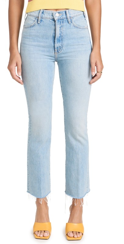 MOTHER The Hustler Ankle Fray Jean Home On The Range