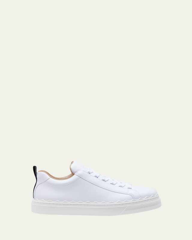 Lauren Low-Top Leather Sneakers