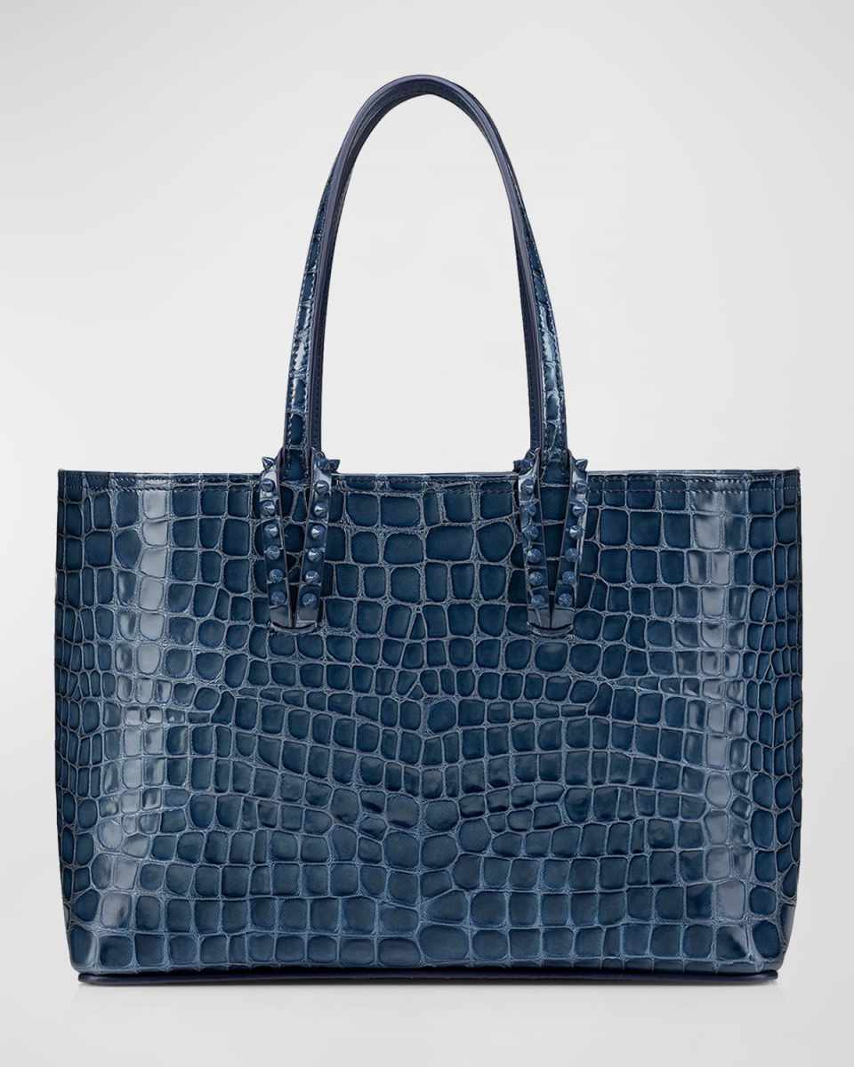 Cabata Small in Alligator Embossed Leather