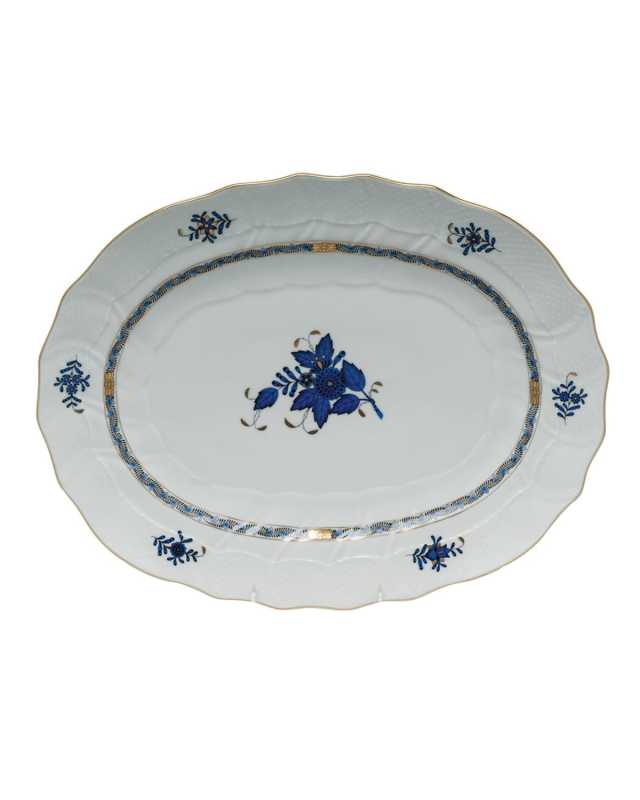 Chinese Bouquet Black Sapphire Platter
