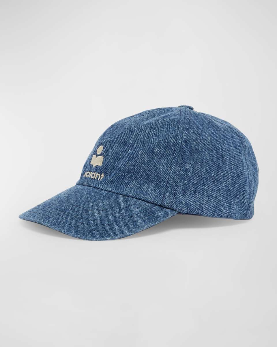 Tomas Wool-Blend Denim Baseball Hat
