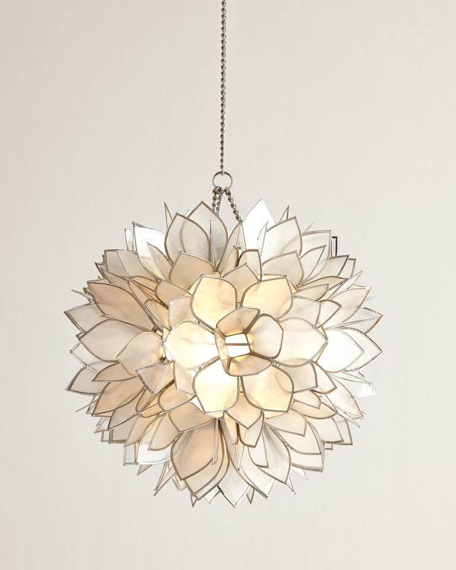 Flower Burst 1-Light Mini Pendant