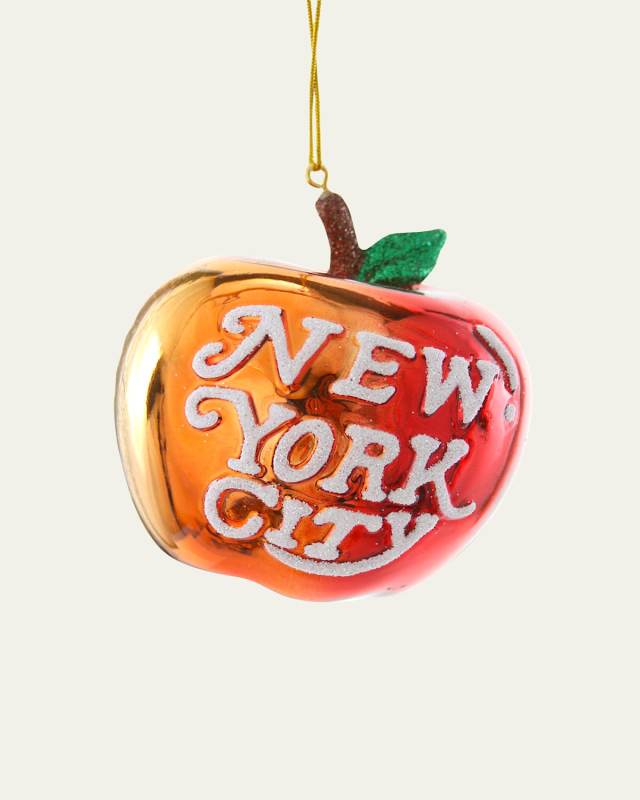 New York Apple Ornament