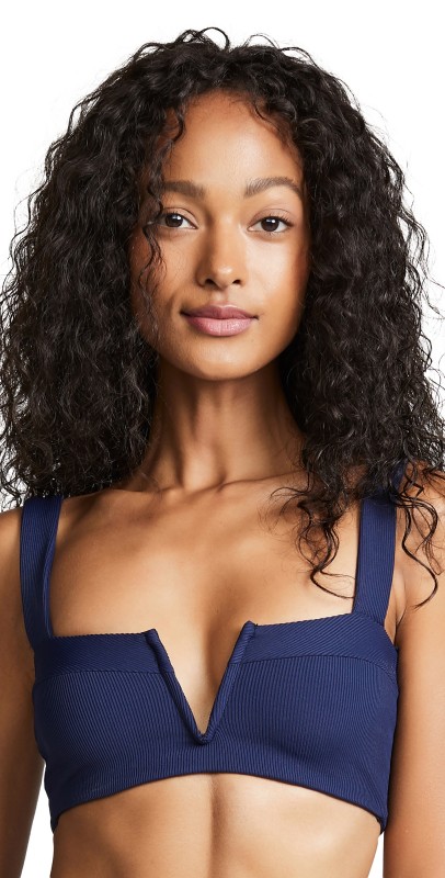 LSPACE Lee Lee Bikini Top Midnight Blue