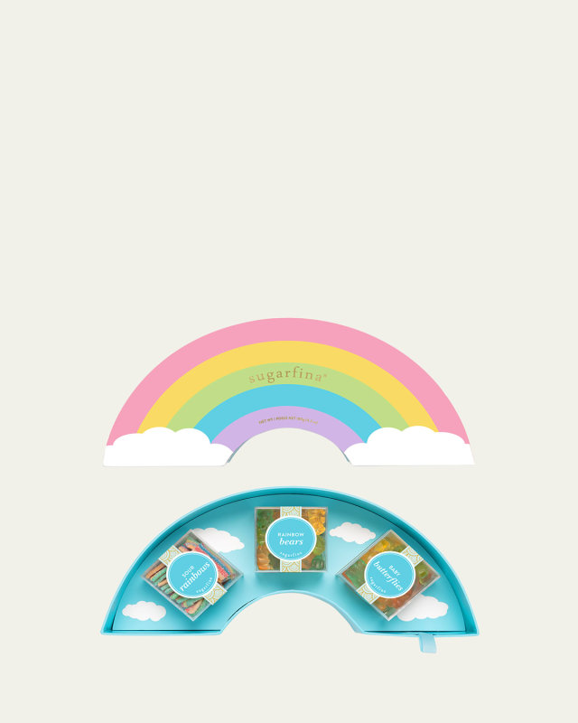 Rainbow 3-Piece Candy Bento Box