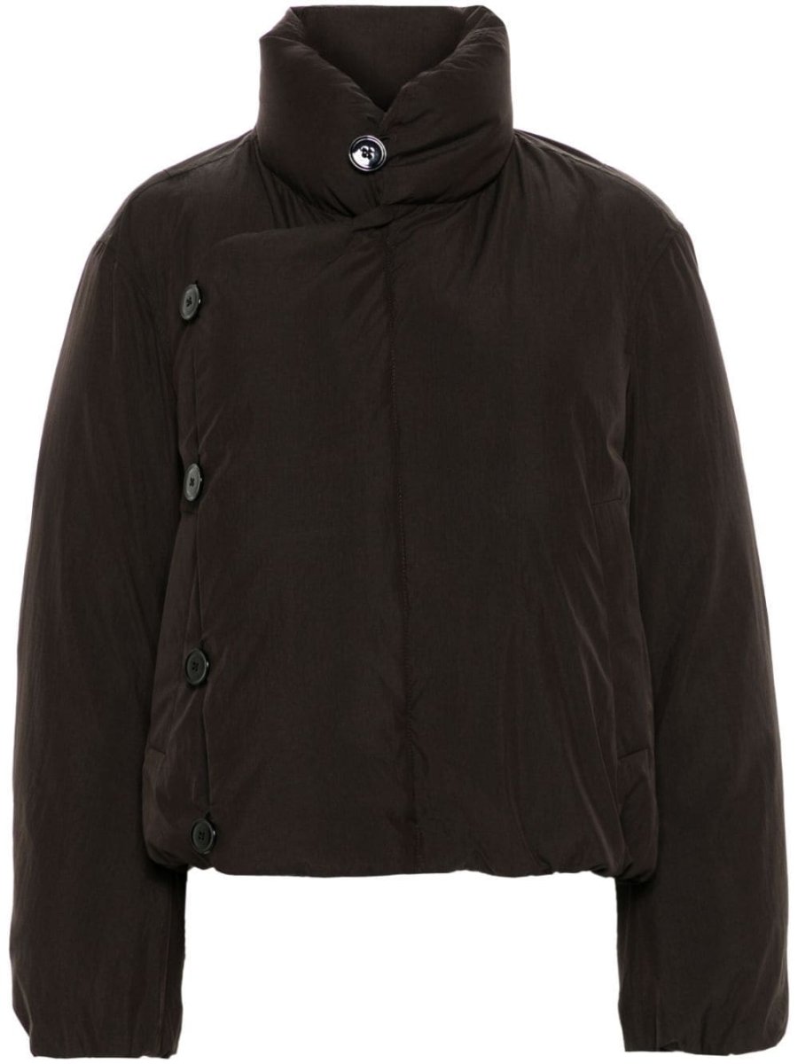stand-up collar puffer jacket