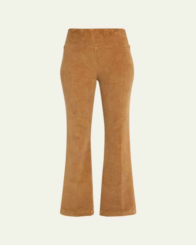 Ankle Flare Corduroy Pants