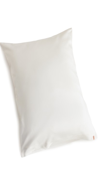 Lunya Washable Silk Pillowcase Tranquil Whit