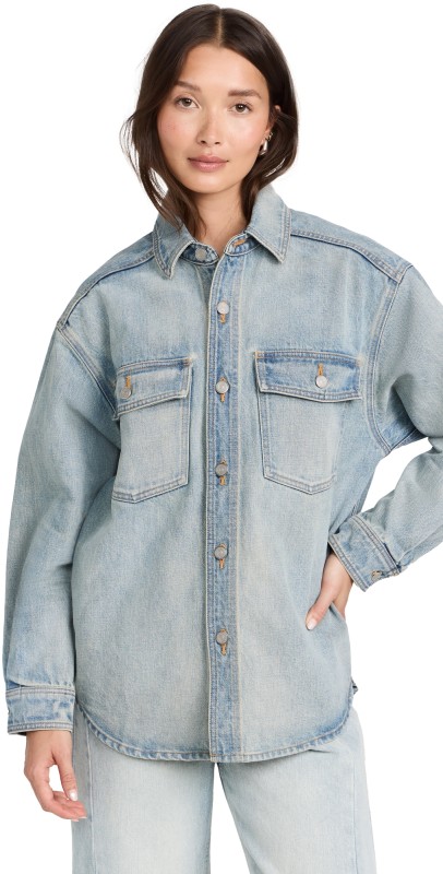 John Elliott Hudson Denim Coat Coast